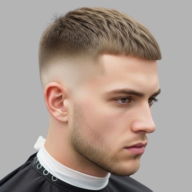 Burst Fade Buzz Cut