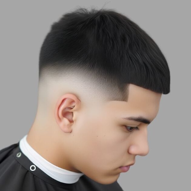 Buzz Cut Low Taper Fade Short Hair