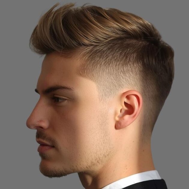 Classic Messy Texture Low Taper Fade