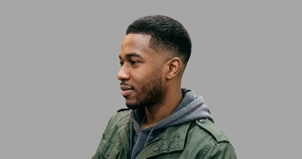 Low Taper Fade Black Male
