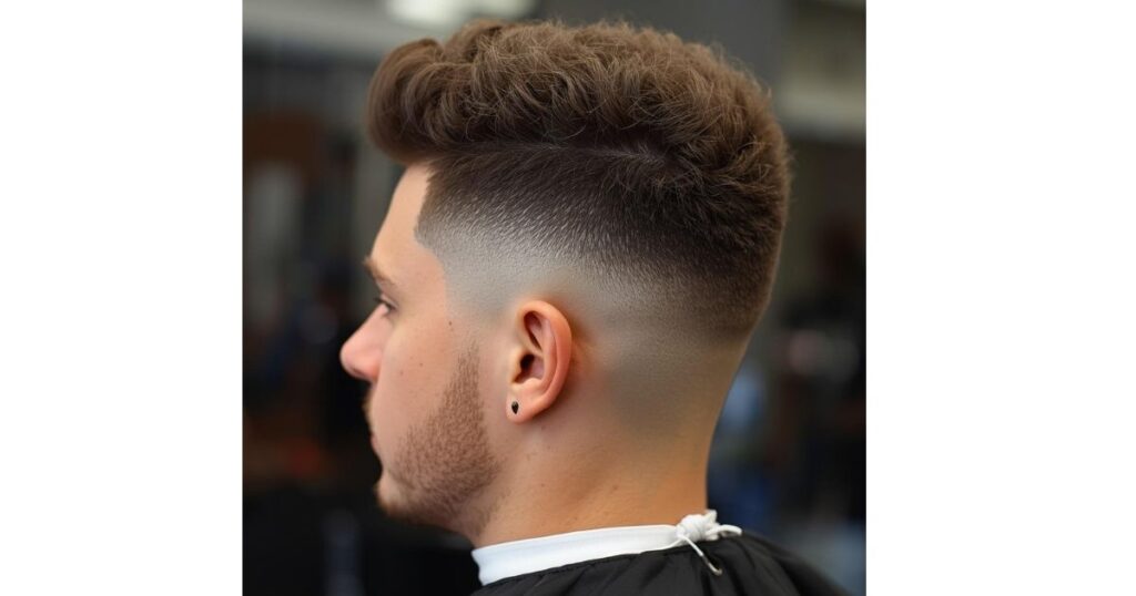 Low Taper Fade Fluffy Hair 