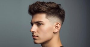 Low Taper Fade Fluffy Hair