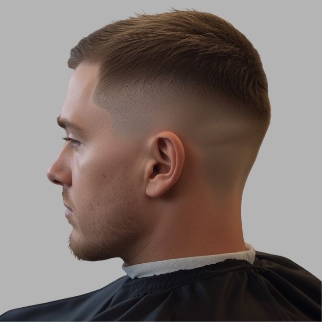 Low Taper Fade French Crop