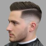 Low Taper Fade Mullet