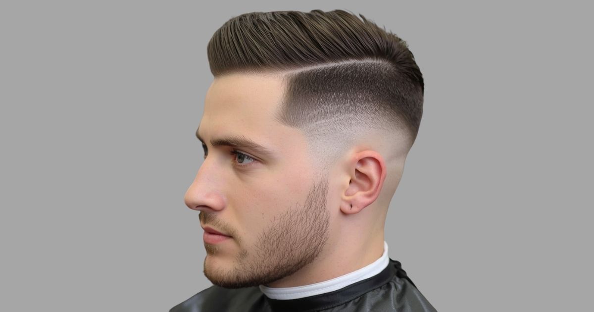 Low Taper Fade Mullet