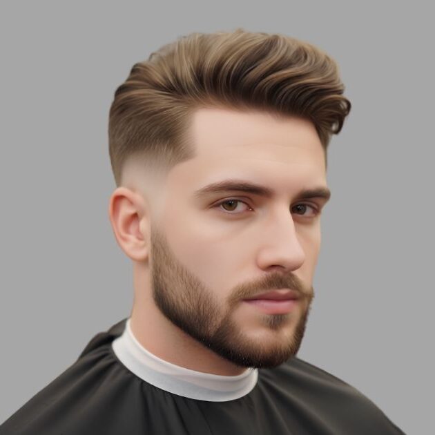 Low Taper Fade + Thick Short Hair