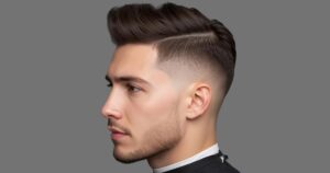 Low Taper Fade Wavy Hair