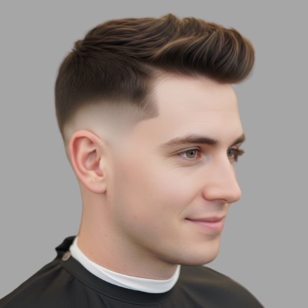 Low Taper Fade with Textured Crop