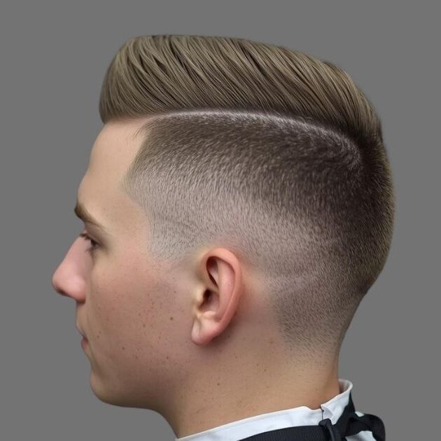 Mini Mohawk Wavy Fade