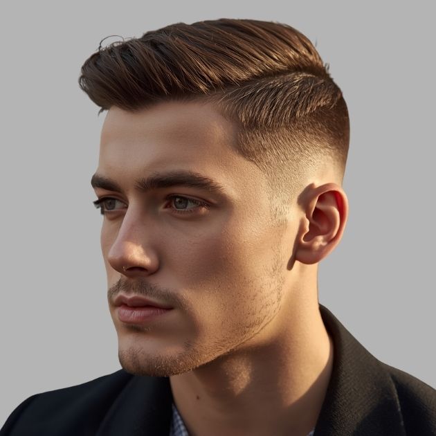 Textured French Crop Low Fade