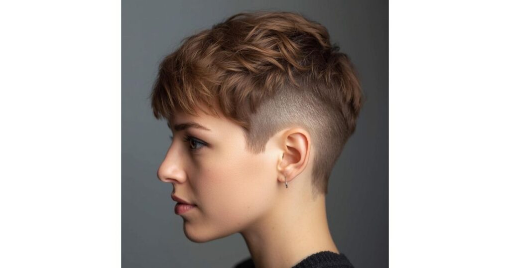 Women Low Taper Fluffy Pixie