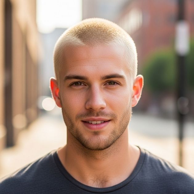 Buzz Cut Blonde