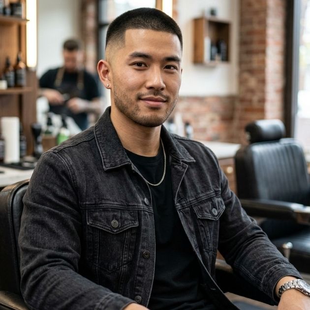 Buzz Cut Low Fade