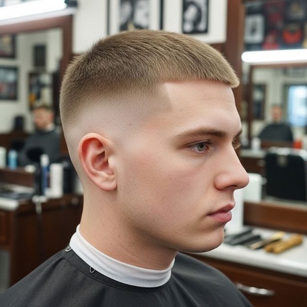 Buzz Cut Low Taper