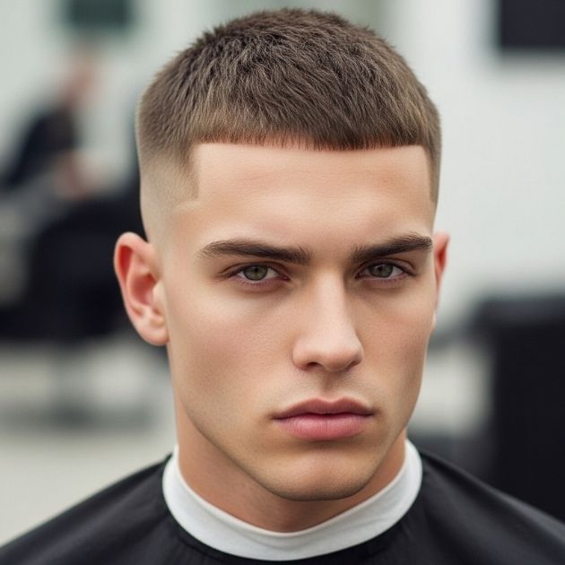 Buzz Cut Mid Taper