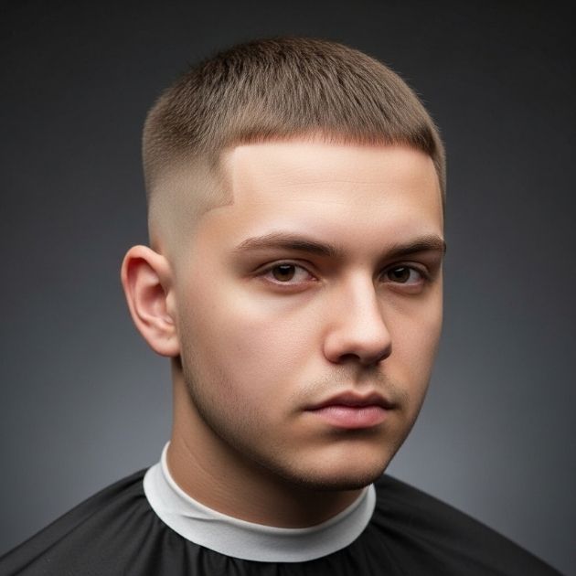 Buzz Cut With Taper