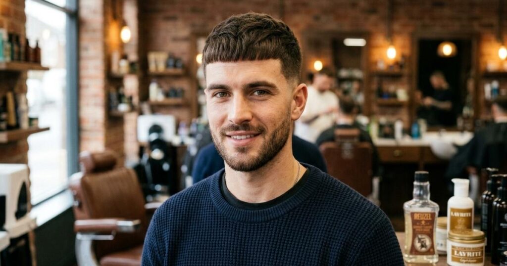 Caesar Cut for Men