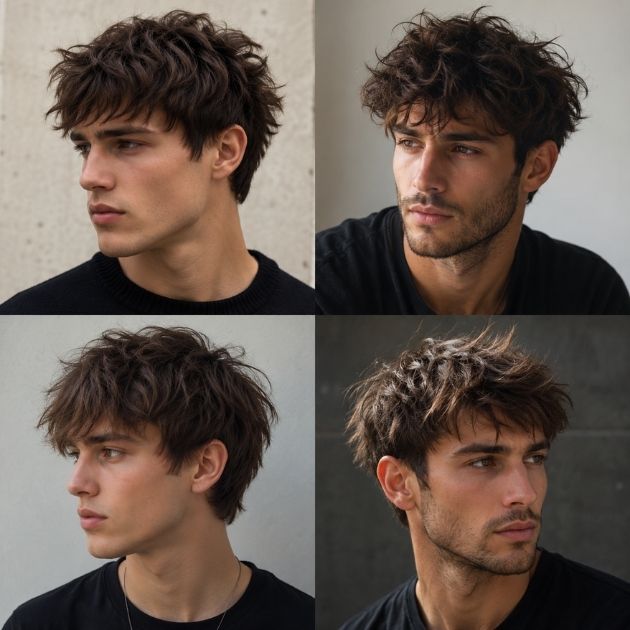 Casual, Messy and Textured