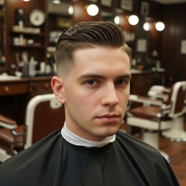 Classic Side Part
