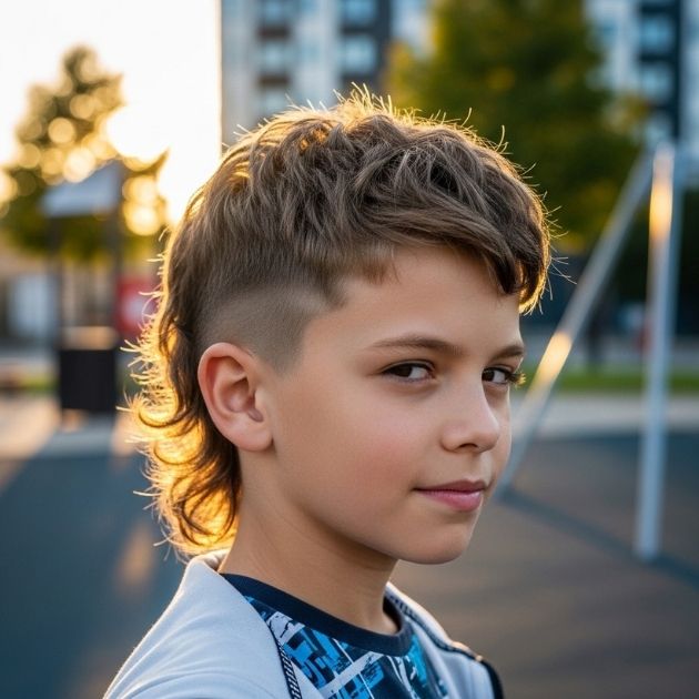 Cool Mullet Styles for Boys