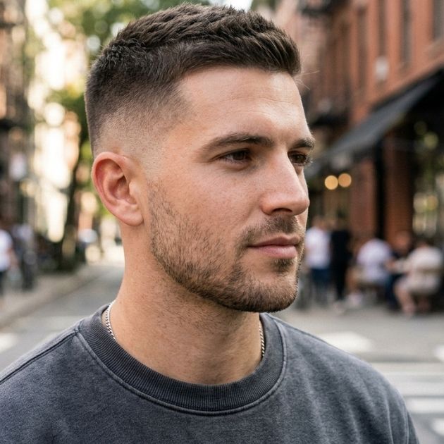 Crew Cut Taper Fade