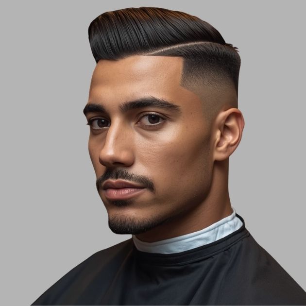 French Crop with Low Taper Fade
