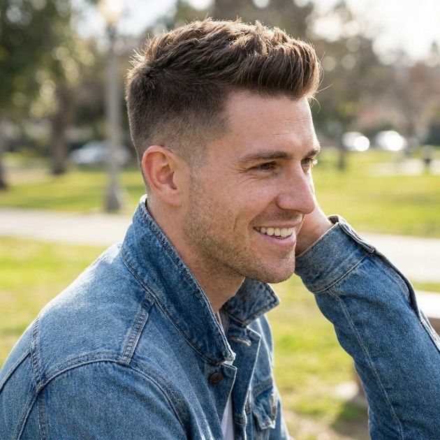 Long Crew Cut