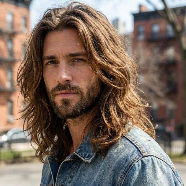 Long Shaggy Hairstyle