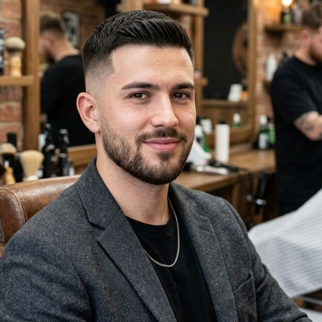 Low Fade Crew Cut