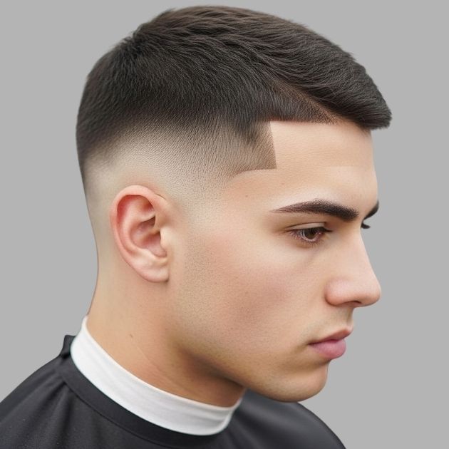 Low Taper Buzz Cut