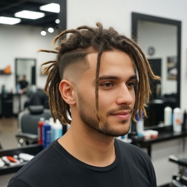 Low Taper Fade + Dreads