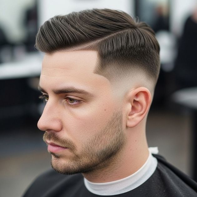Low Taper Fade + Undercut