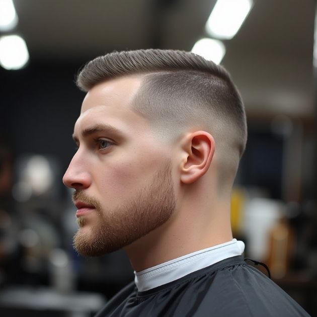 Military-Inspired Crew Cut