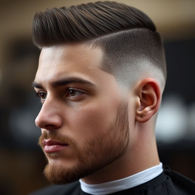 Modern Skin Fade Undercut