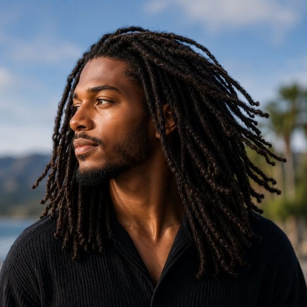 Open Flowing Locs