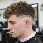 Permed Fade Haircuts for Men