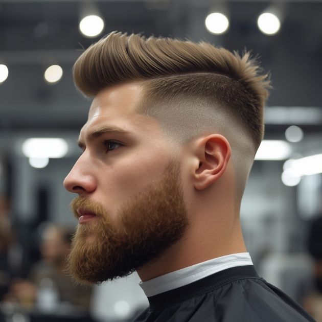 Quiff with Beard