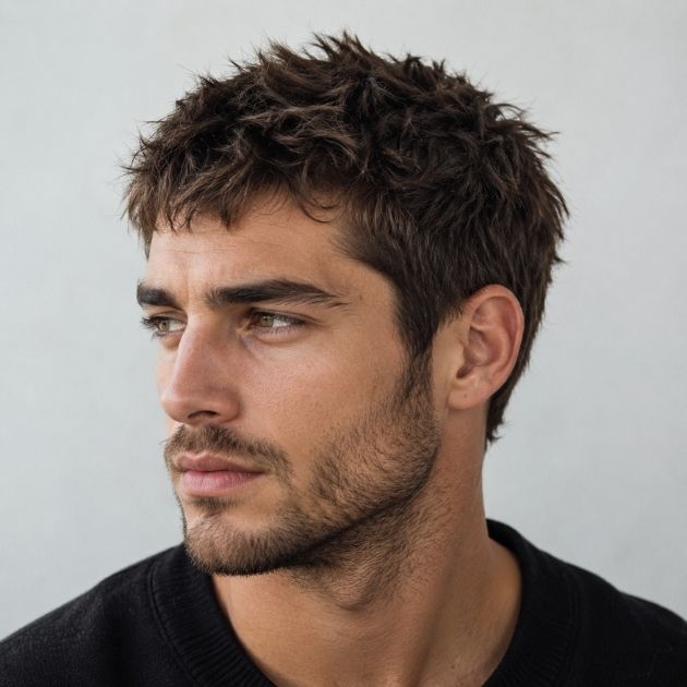 Short Scruffy Hair
