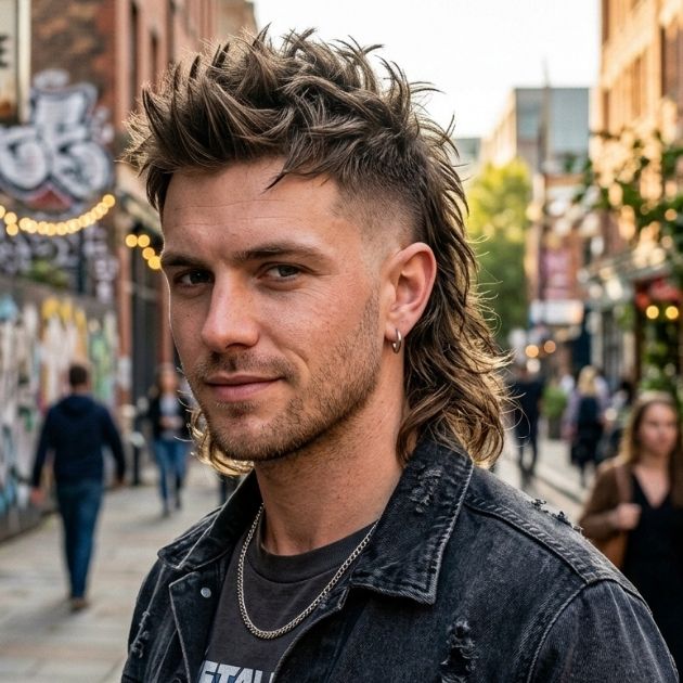Spiky Mullet