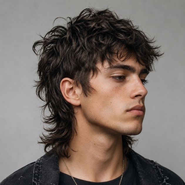 Textured Messy Mullet