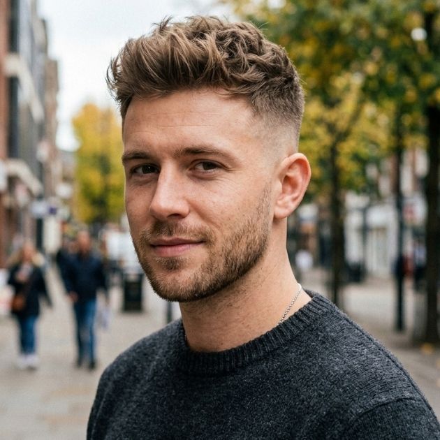 Textured Top, Short Sides