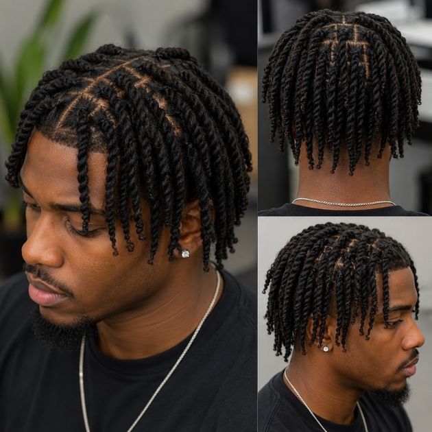 Two-Strand Twist Locs