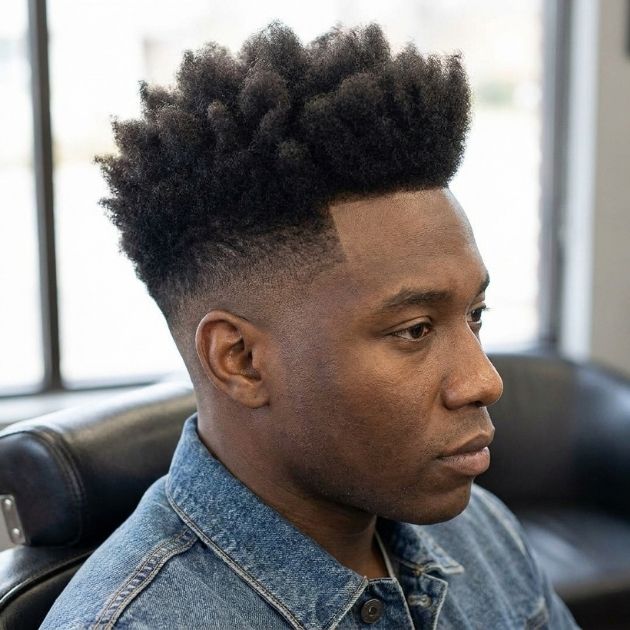 Afro Taper Fade