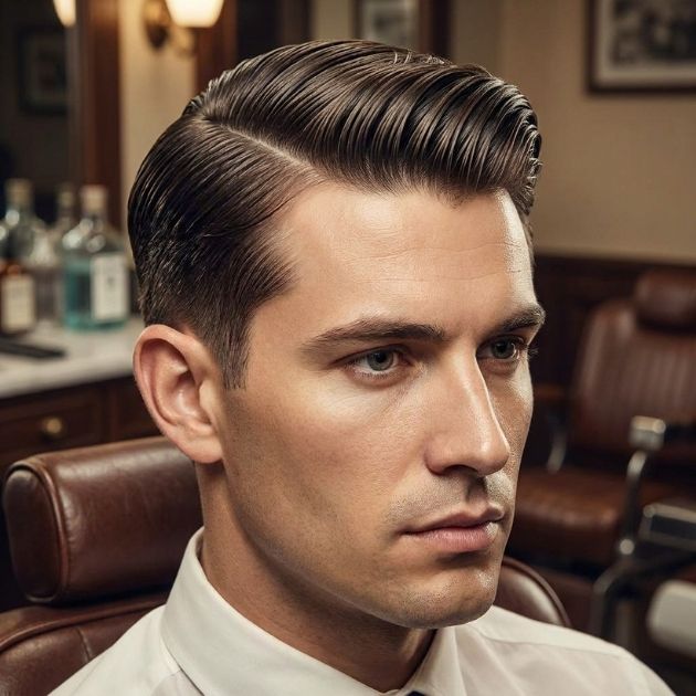Classic Side Part