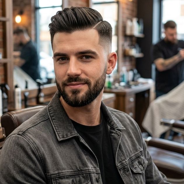Comb Over Fade