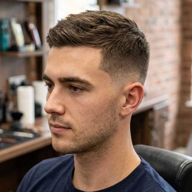 Crew Cut Taper Fade