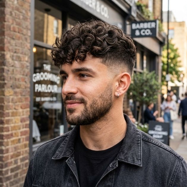 Curly Undercut