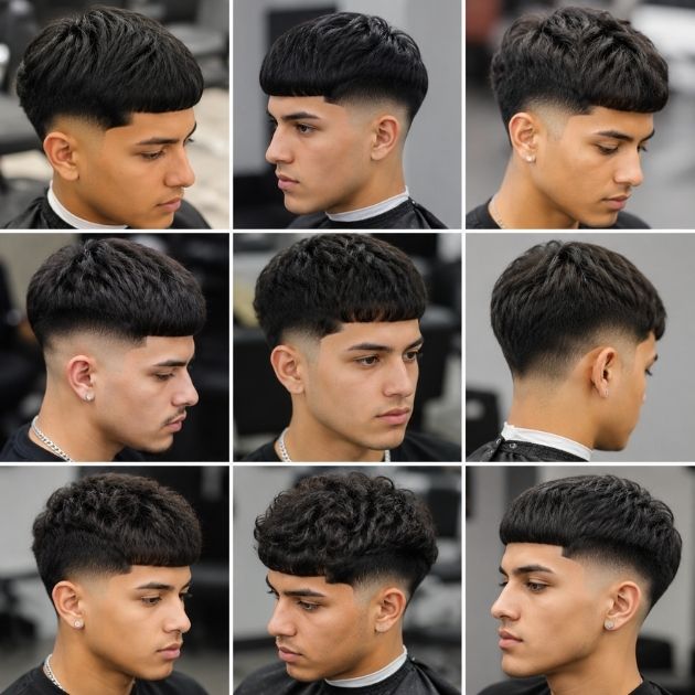 Edgar Cut with Low Taper Fade Designs