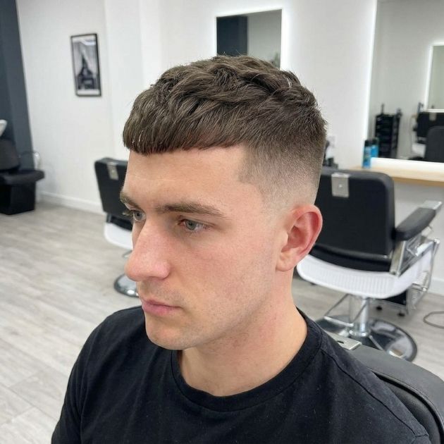 French Crop Hairstyle