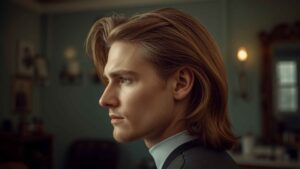 Low Taper Fade Long Hair
